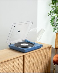 Victrola - Victrola Automatic Turntable - Blue