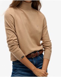 Superdry - Classic Turtle Neck Slim Fit Jumper