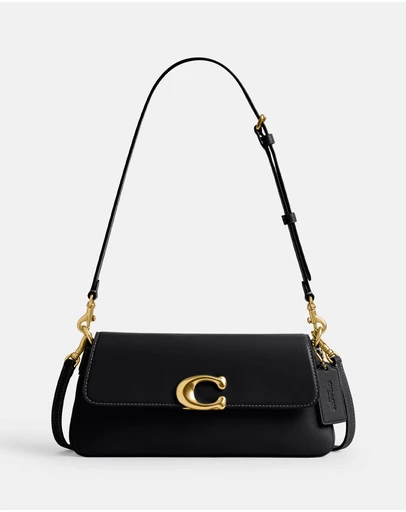 Coach - Refined Calf Leather Jet Shoulder Bag