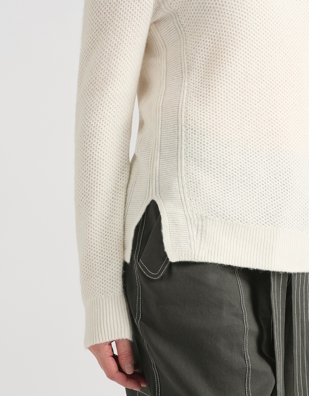 David Lawrence - Moss Stitch Knit Jumper