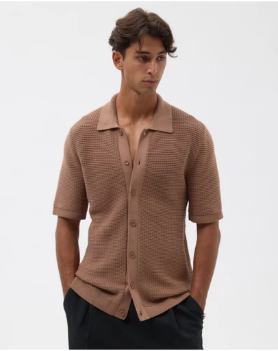 AERE - Shoreline Knit Shirt