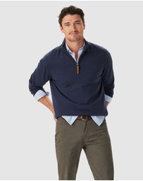 R.M.Williams - Ernest 1/4 Zip Merino Knit