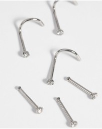 Lovisa - Surgical Steel Nose Studs with Diamantes