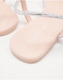 Holster - Viva Flat Strappy Sandals - Blush Pink - Women's