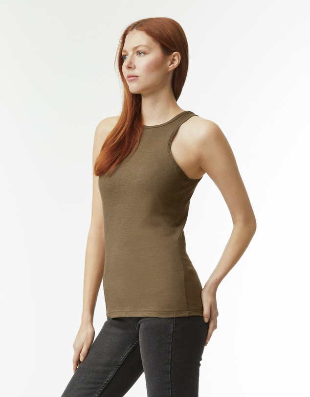 American Apparel - Women's Racerneck CVC Tank
