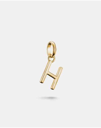 THOMAS SABO - THOMAS SABO Connect Charm letter H Gold