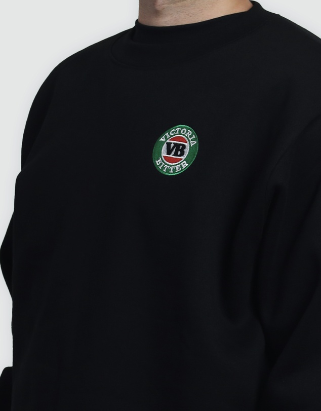 Victoria Bitter - Core Embroidered Logo Crewneck Sweater