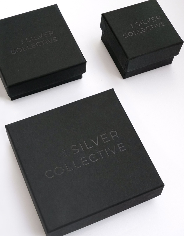 The Silver Collective - Petite A-Z Letter Bracelet - S