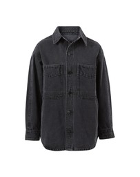 Ceres Life - Bobbi Side Pocket Denim Shacket