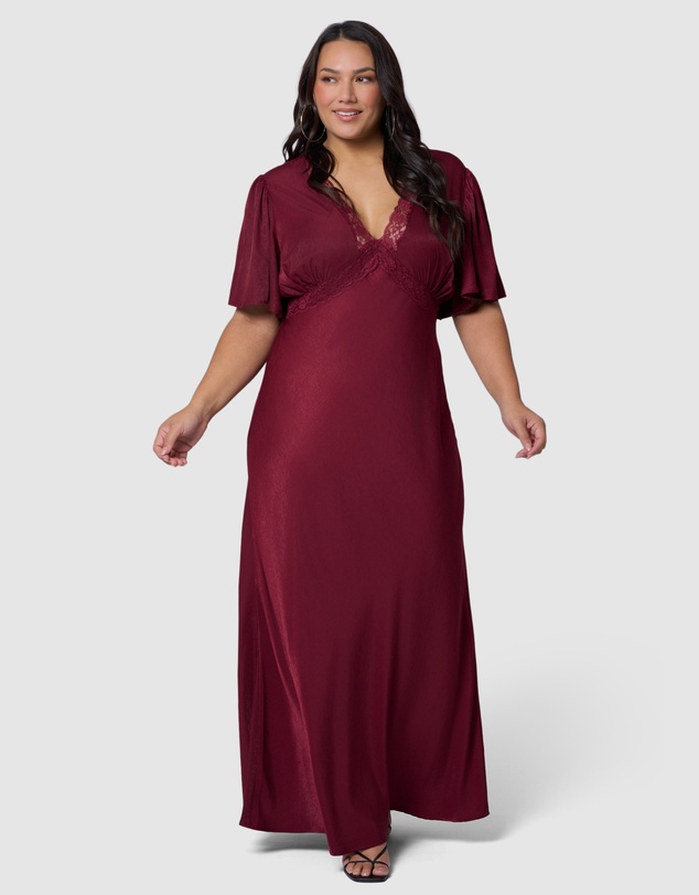 Sunday In The City - Electric Guitars Maxi Dress