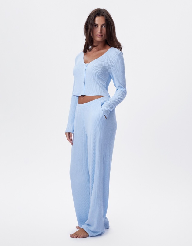 Bras N Things - Tara Long Sleeve - Light Blue