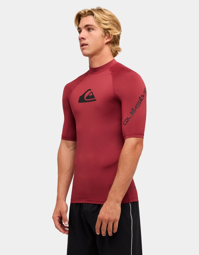 Quiksilver - Mens All Time Short Sleeve Rash Vest