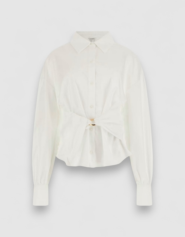 GUESS - Long Sleeve Mimi Wrap Top