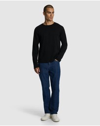 yd. - Zander Long Sleeve Mercerised Cotton Tee