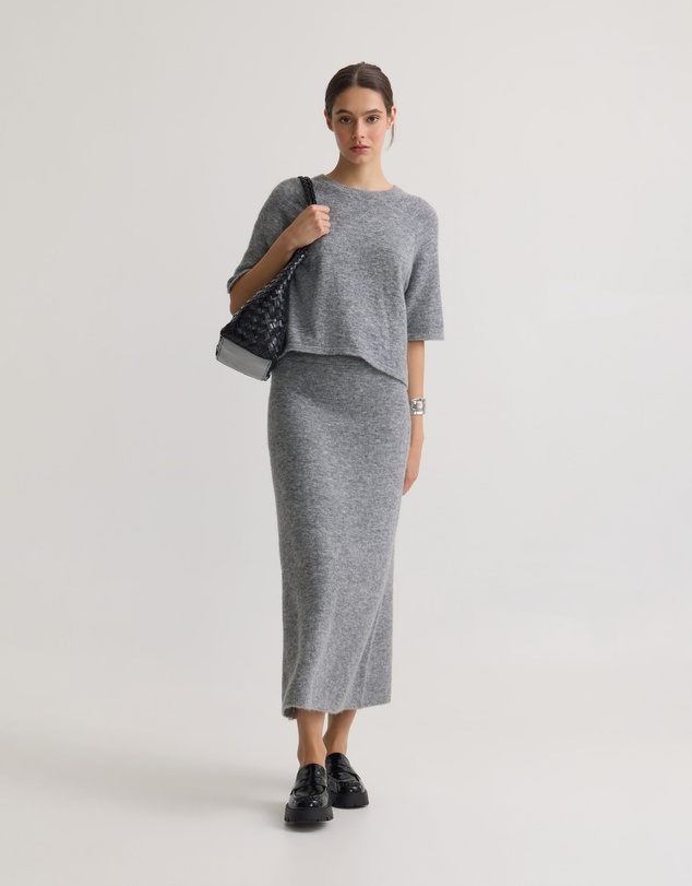 Oxford - Lisa Alpaca Blend Skirt