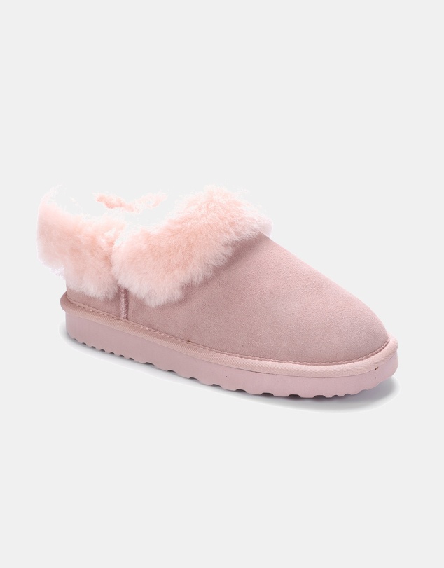 AusWooli Ugg Boots - Coogee Sheepskin Cozy Ankle Slippers
