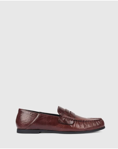 LANA WILKINSON - Scottie Leather Loafer