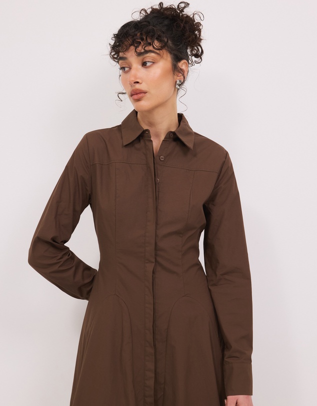 Calli - Kayanne Maxi Shirt Dress