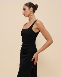 CHANCERY - Eloise Cross Front Square Neck Dress