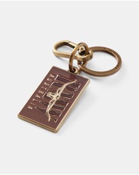 R.M.Williams - Heritage Logo Enamel Keyring