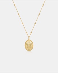 Ania Haie - Gold Butterfly Locket Necklace
