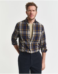 Gant - Regular Fit Windblown Flannel Check Shirt