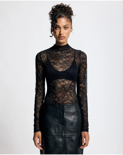 Lover - Blair Lace Body Top