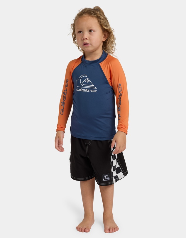 Quiksilver - Boys 2 to 7 On Tour Long Sleeve Rashguard