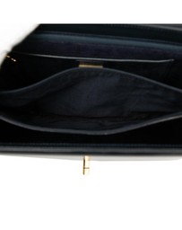 Pre-Loved by Azura Reborn - Pre-Loved Calfskin Turnlock Sideline Handbag