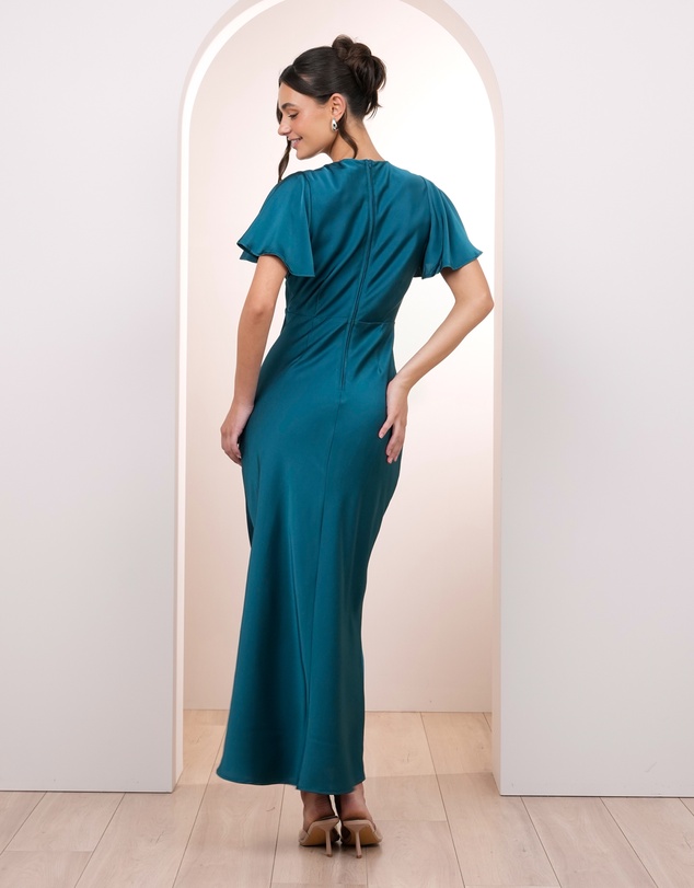 Pilgrim - Nataly Flutter Sleeve Gown
