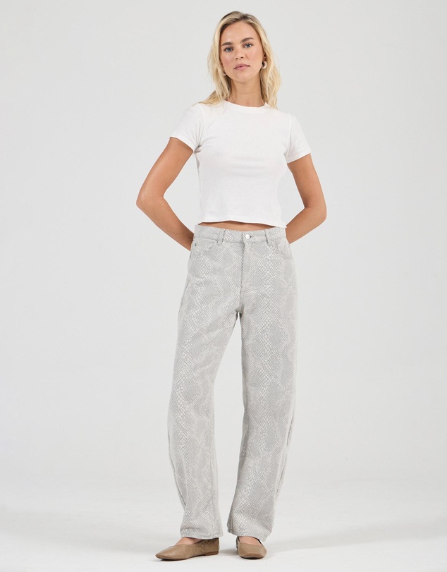 Rolla's - Arc Barrel Long Python Jeans