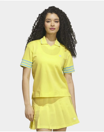 adidas Originals - Originals 3-Stripe Polo Shirt Womens