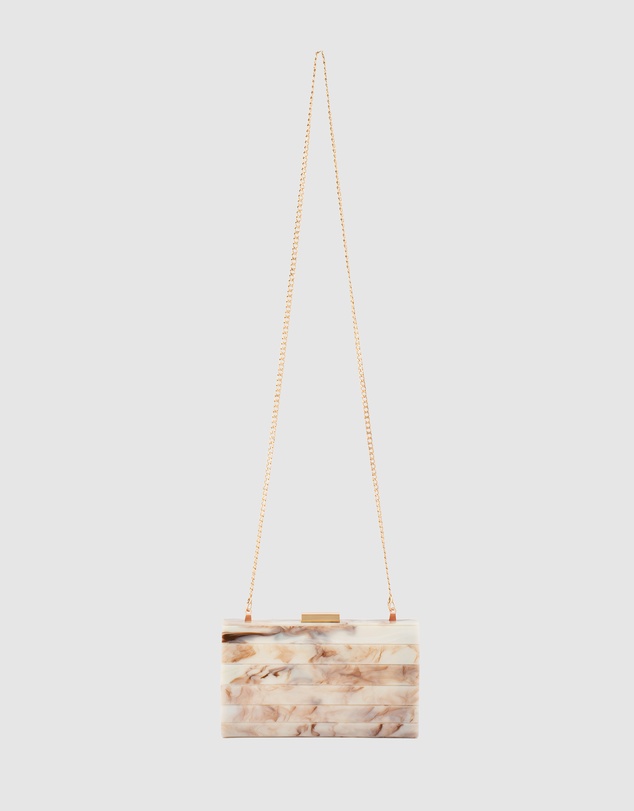 Olga Berg - Odette Acrylic Clutch