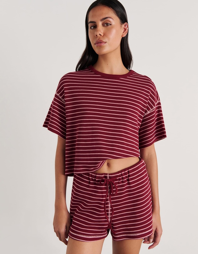 Jag - Milly Waffle Short Sleeve Tee