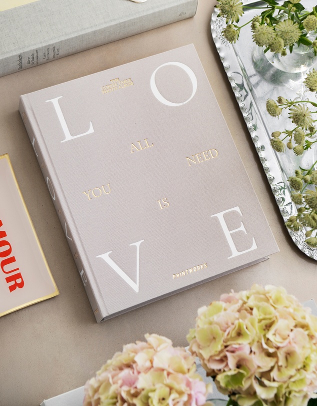 Printworks - Printworks Photo Album-All You Need Is Love-Grey