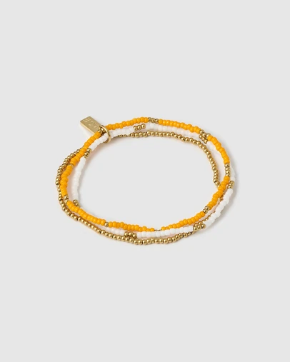 Arms Of Eve - Sunny Bracelet Set - Passionfruit