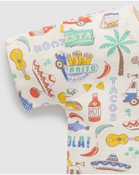 Purebaby - Fiesta Oversized Tee -Kids-Babies