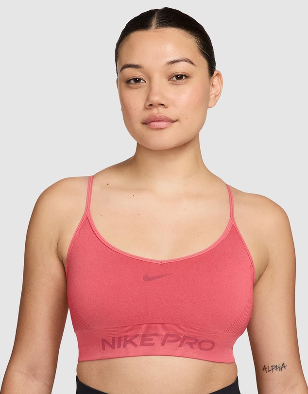 Nike - Pro Seamless Light-Support Padded Sports Bra