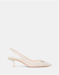 Kate Spade - Lover Slingback Kitten Heels