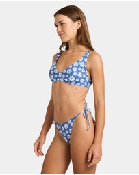 Roxy - Womens Printed Essentials Underwire D Cup Bikini Top