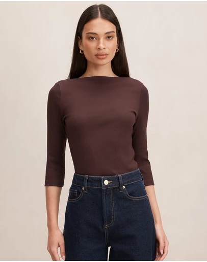 Forever New - Starlette 3 & 4 Sleeves Top