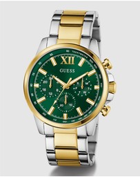 GUESS - Guess Men's 2-Tone 44mm Multi-function Watch