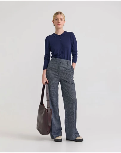 Oxford - Edwina Silk Blend Polo Collar Knit