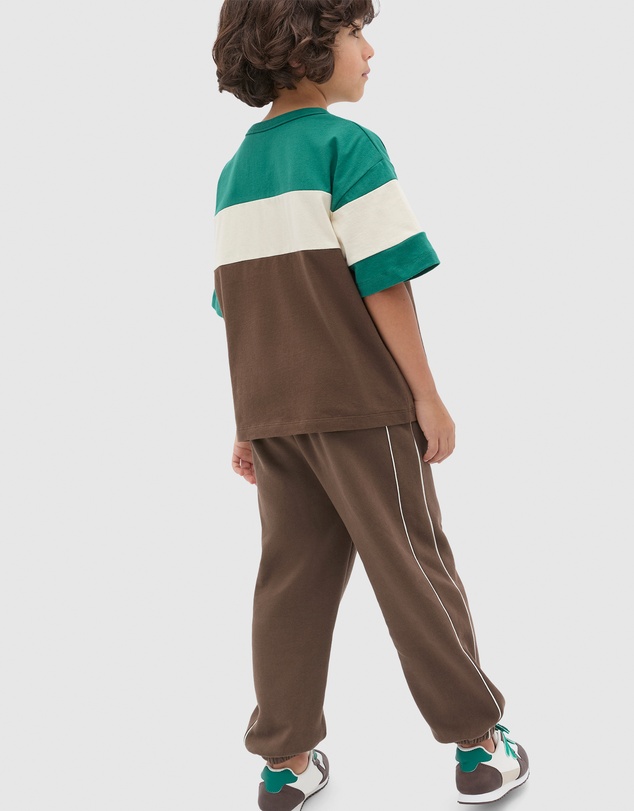 Seed Heritage - Colourblock Logo Tee