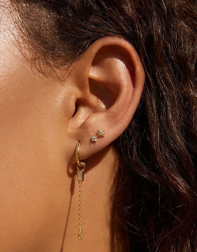 Arms Of Eve - Bonnie Gold Stud Earrings