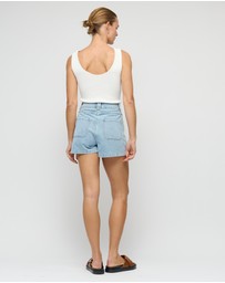 Staple the Label - Halo Denim Shorts