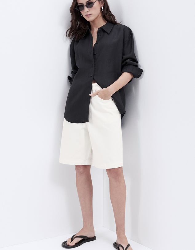 UNISON - The Classic Oversized Linen Shirt