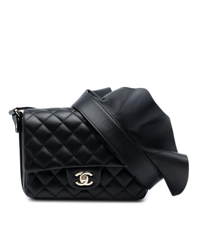 Pre-Loved by Azura Reborn - Pre-Loved Quilted Calfskin Bolero de Chanel Flap