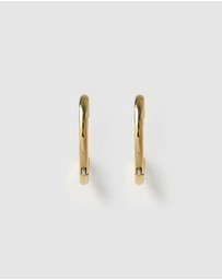 Arms Of Eve - Sweetheart Gold Earrings - Large