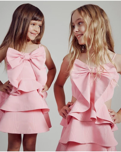 Bardot Junior - Tulip Bow Dress - Kids-Teens